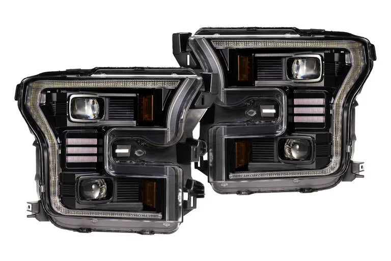 Morimoto XB Hybrid LED Projector Headlights: Ford F150 2015-2017