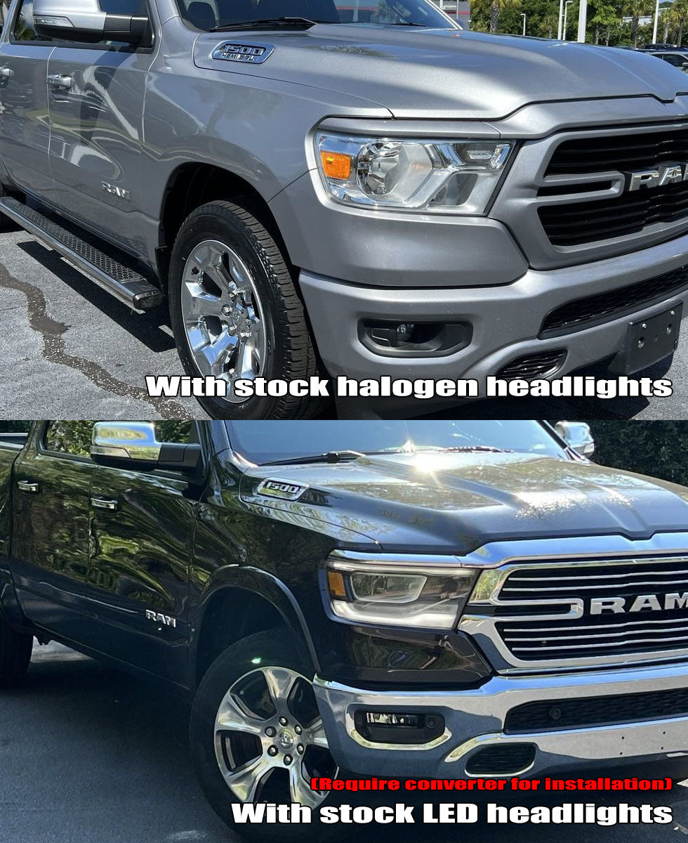 AlphaRex Nova-Series LED Headlights (GEN2): Dodge Ram 1500 (2019-2024)