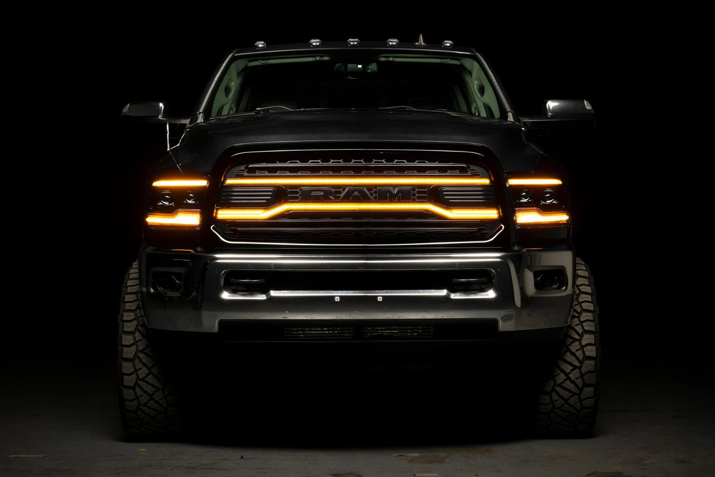 2013-2018 Ram 1500/2500/3500 MORIMOTO XBG LED DRL GRILLE (White or Amber)