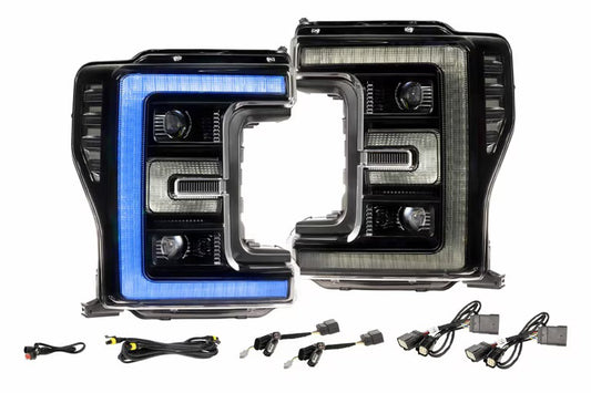 Morimoto XRGB LED Projector Headlights : Ford F250/F350/F450 Super Duty 2017-2019