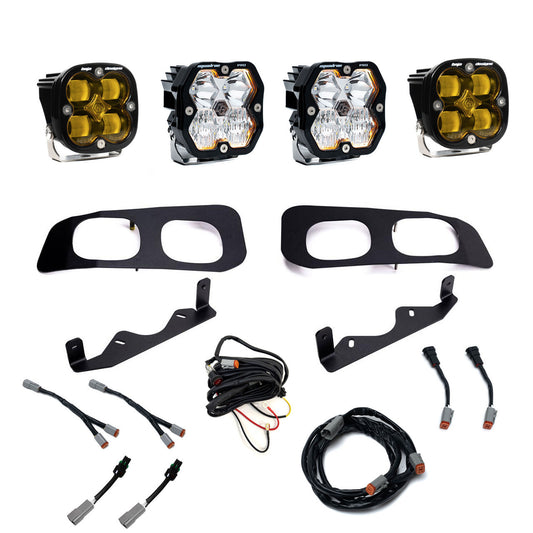 Ford Squadron 2.0 / SAE Fog Pocket Light Kit Ford 2023-2026 F250/350 Super Duty