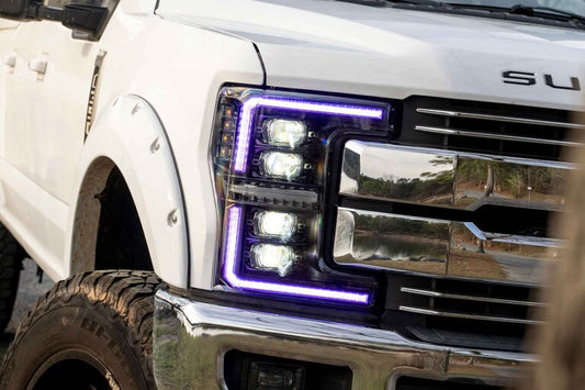 Morimoto XRGB EVO LED Projector Headlights : 2017-2019 Ford F250/F350/F450 Super Duty