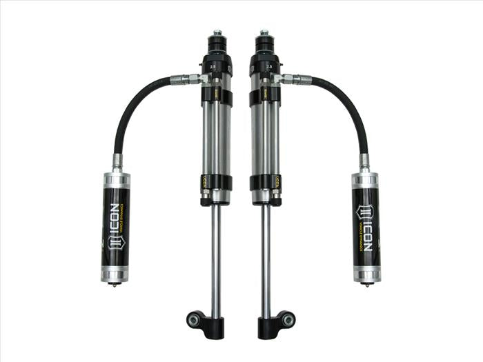 ICON 2005-2023 Toyota Tacoma, Rear, RXT 2.5 Omega Bypass Remote Reservoir Shocks, Pair