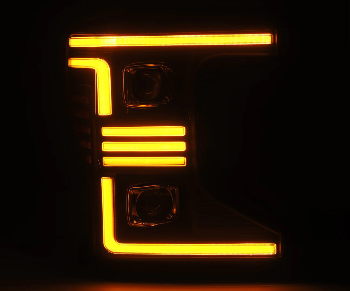 AlphaRex Pro-Series Halogen Headlights: Ford Super Duty F250/F350 (2020-2022)