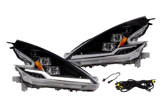 Morimoto XB Evo Hybrid LED Projector Headlights: Nissan 370Z 2009-2021
