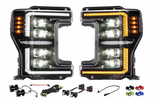 Morimoto XB EVO LED Projector Headlights : 2017-2019 Ford F250/F350/F450 Super Duty
