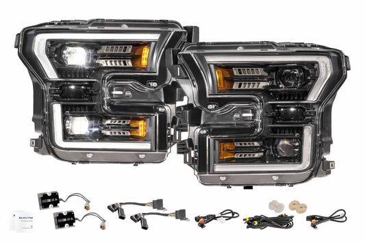 Morimoto XB Evo Hybrid LED Projector Headlights: Ford F150 2015-2017
