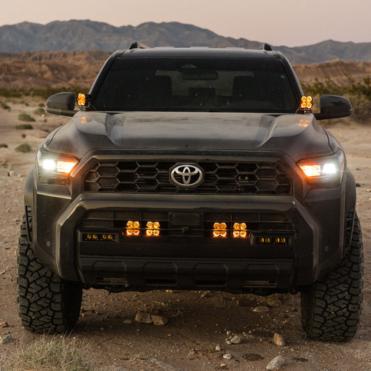 2025-2026 Toyota 4Runner Baja Designs Squadron 2.0 Behind The Grille Light Kit