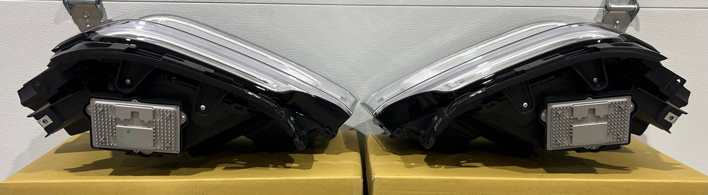 2019-2024 Ram 2500/3500 LED Reflector HeadLights (Chrome)