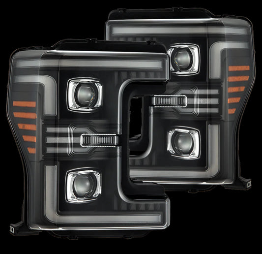 AlphaRex Luxx-Series GEN2 LED Headlights: Ford Super Duty F250/F350 (2017-2019)