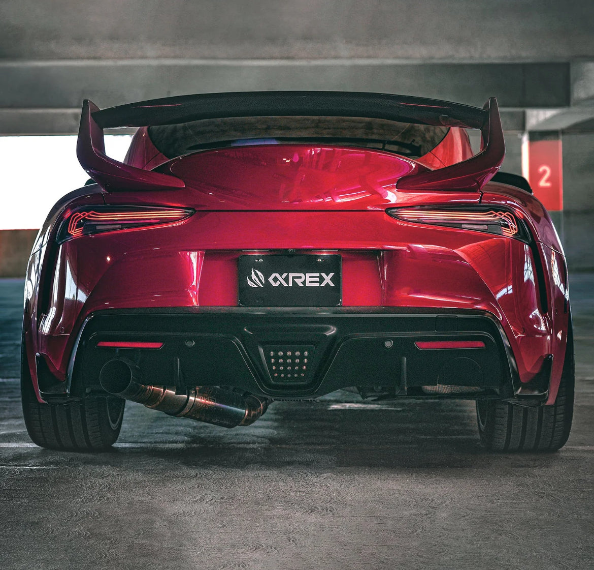 2020-2025 Toyota Supra Alpharex Luxx Series LED Tail Lights