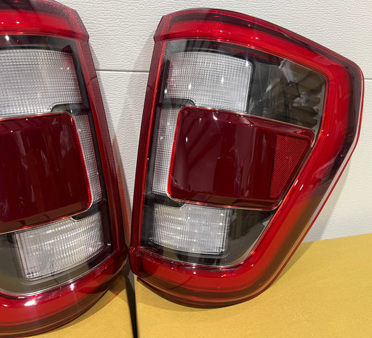 2021-2023 Ford F150 LED Tail Lights (Black/Red)