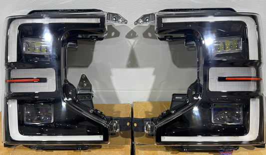 2020-2022 Ford Super Duty F250/F350/F450 LED HeadLights (Black)