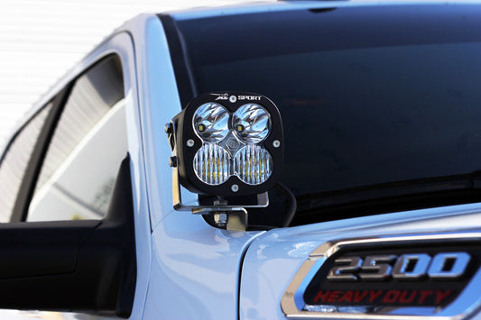 2019-2026 Dodge Ram 2500/3500 Baja Designs XL A-Pillar Ditch Lights Kit