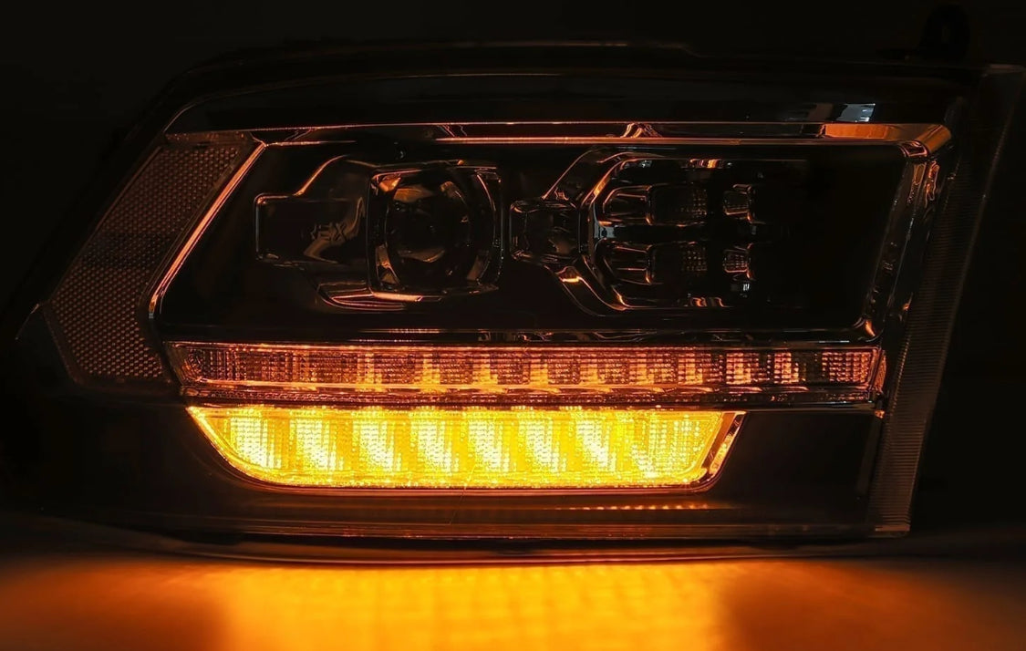 AlphaRex Luxx-Series LED Headlights: Dodge Ram (2009-2018) (19+ HD Look)