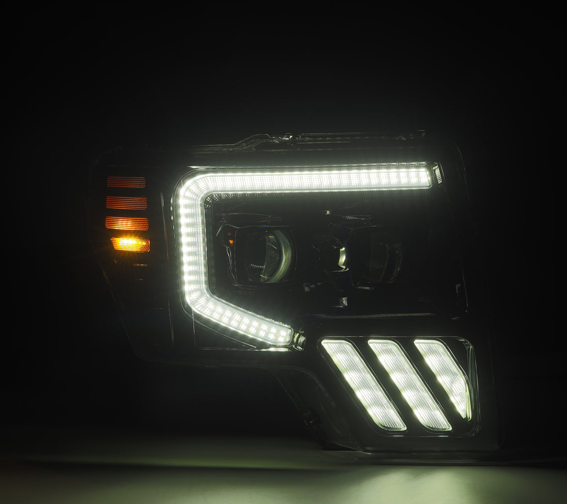 AlphaRex MK2 Luxx-Series LED Headlights: Ford F150 (2009-2014)
