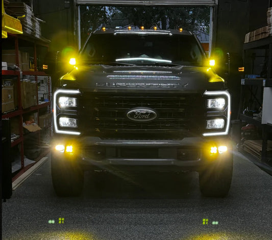 2023-2026 FORD F250, F350, F450 BMC Lights Fog Light Kit