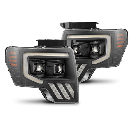 AlphaRex MK2 Luxx-Series LED Headlights: Ford F150 (2009-2014)