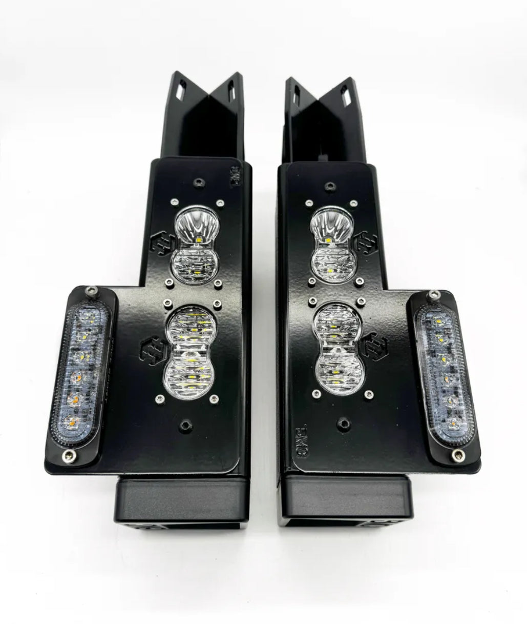 2017-2025 FORD F250 F350 F450 BMC Lights S2X2 Hitch Bar Kit