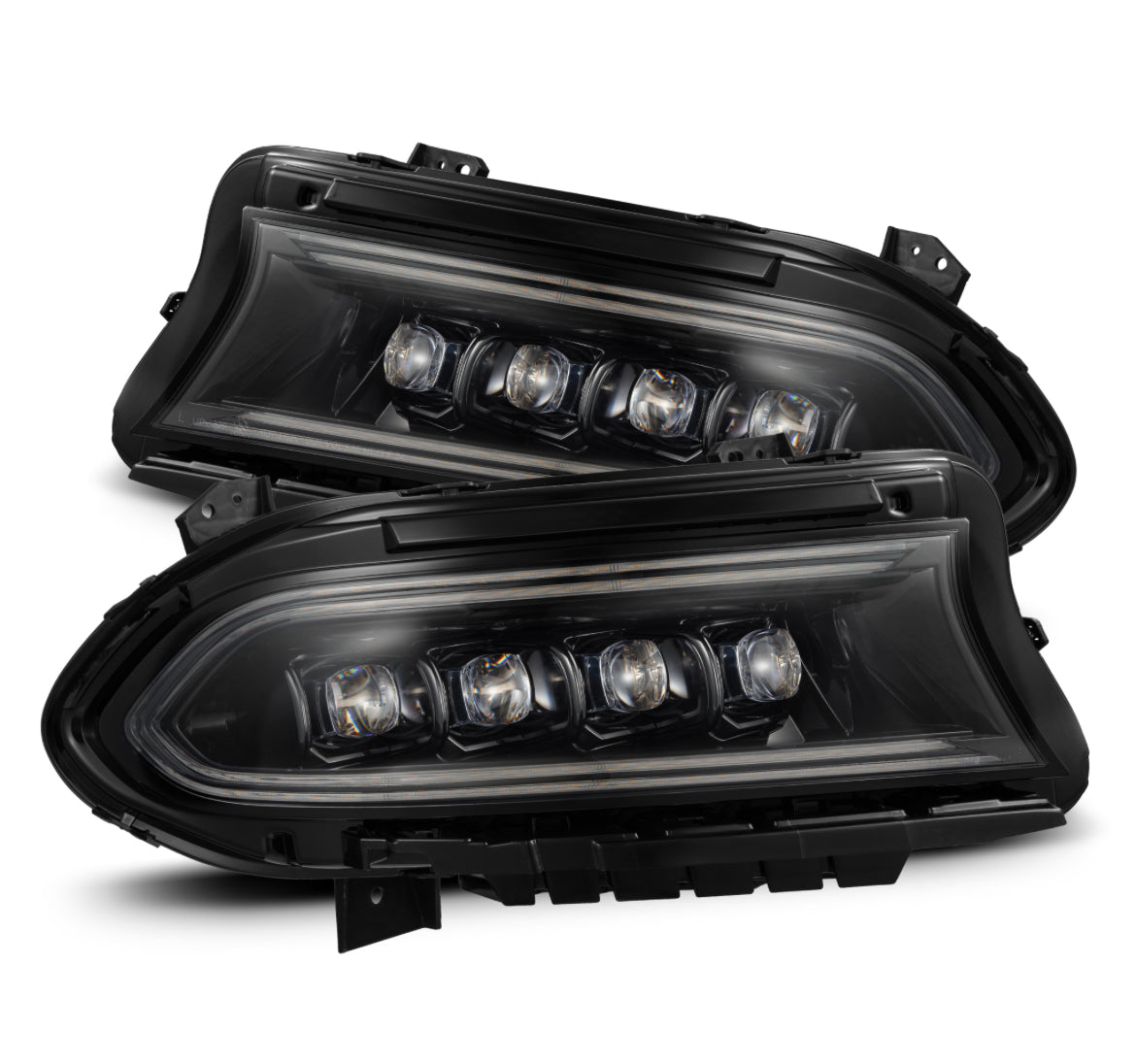 AlphaRex 15-23 Dodge Charger NOVA-Series LED Projector Headlights Black AlphaRex 15-23 Dodge Charger NOVA-Series LED Projector Headlights Black