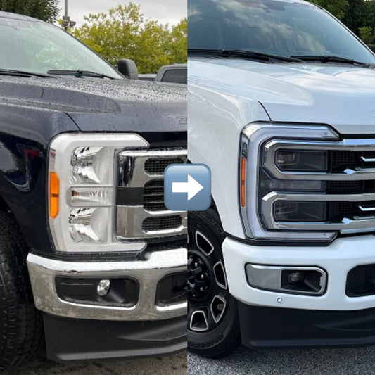 FORD OEM Halogen to LED Projector Headlights Conversion Harness 2023-2026 F250/F350/F450