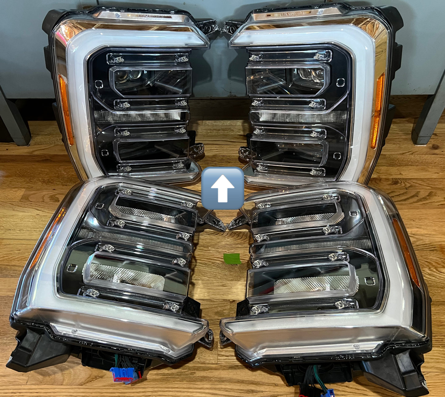 FORD OEM LED Reflector to Projector Headlights Conversion Harness 2023-2026 F250/F350/F450