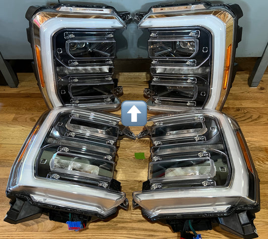 FORD OEM LED Reflector to Projector Headlights Conversion Harness 2023-2026 F250/F350/F450