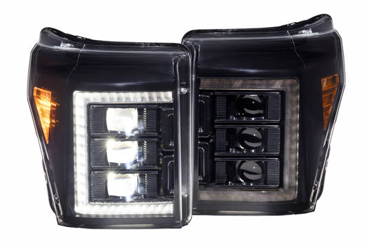 Morimoto XB LED Projector Headlights: Ford F250/F350/F450 Super Duty 2011-2016