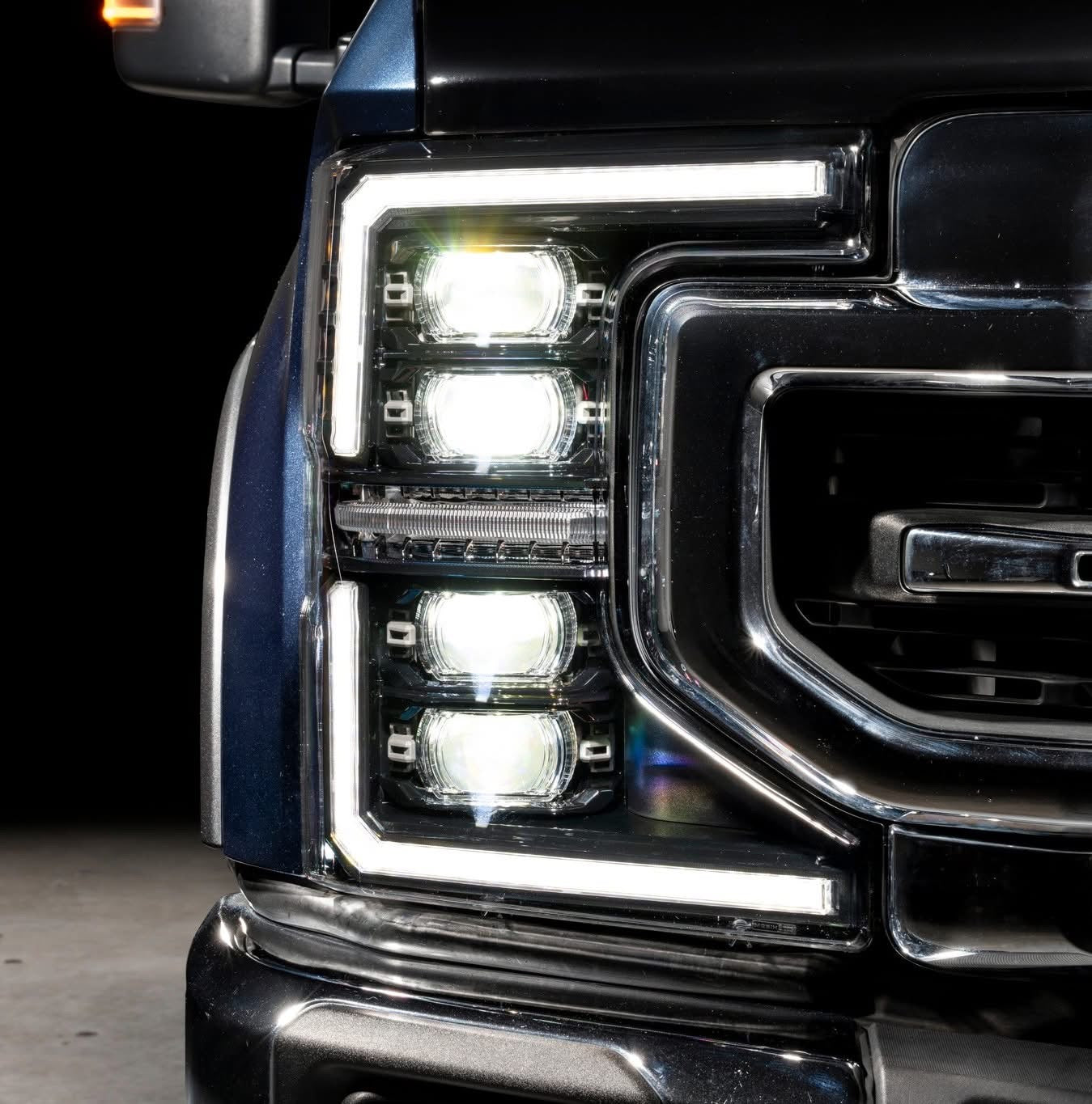 Morimoto XB EVO HYBRID LED Projector Headlights : 2020-2022 Ford F250/F350/F450 Super Duty