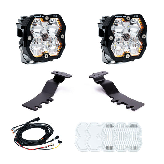 2024-2026 Toyota Tacoma/2025-2026 4Runner Baja Designs Squadron 2.0 A-Pillar Ditch Light Kit