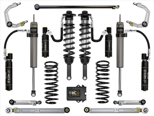 ICON 2010-2024 Toyota 4Runner, 0-3.5" Lift Stage 9 Suspension System, Billet UCA