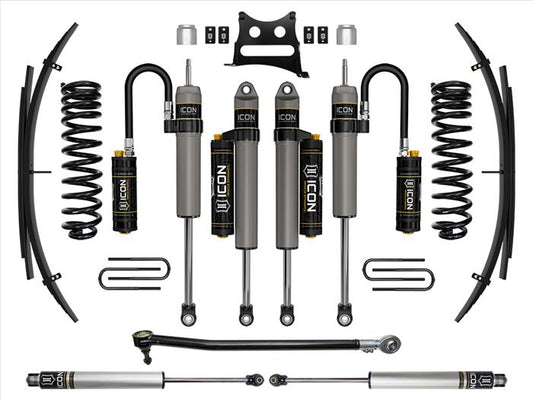 ICON 2017-2019 Ford F-250/F-350 Super Duty 4WD Diesel, 2.5" Lift, Stage 5 Suspension System w/ Expansion Packs