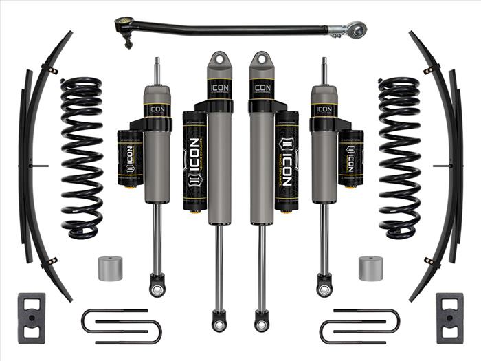 ICON 2023 Ford F-250/F-350 Super Duty 4WD Diesel, 2.5" Lift, Stage 3 Suspension System w/ Expansion Packs