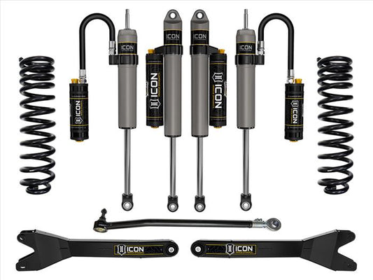ICON 2023 Ford F-250/F-350 Super Duty 4WD Diesel, 2.5" Lift, Stage 4 Suspension System w/ Radius Arms
