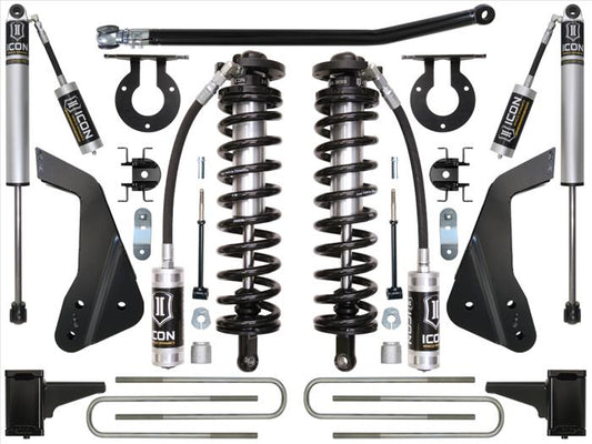 ICON 2005-2010 Ford F250/F350, 4-5.5" Lift, Stage 1 Coilover Conversion System
