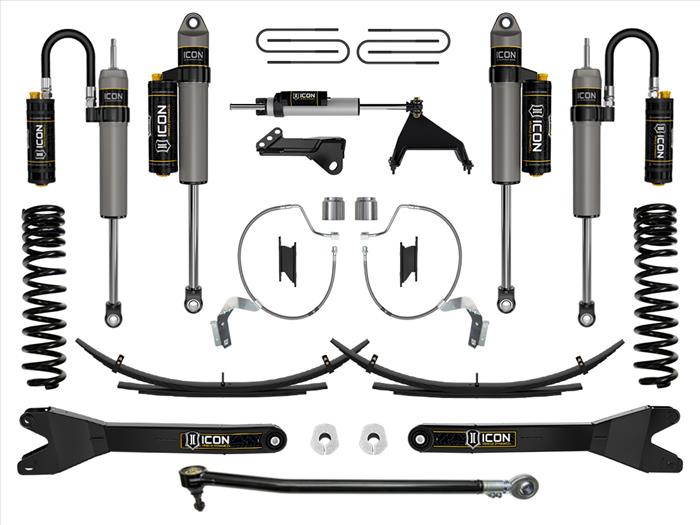 ICON 2023 Ford F-250/F-350 Super Duty 4WD Gas, 4.5" Lift, Stage 5 Suspension System w/ Radius Arms & Expansion Packs