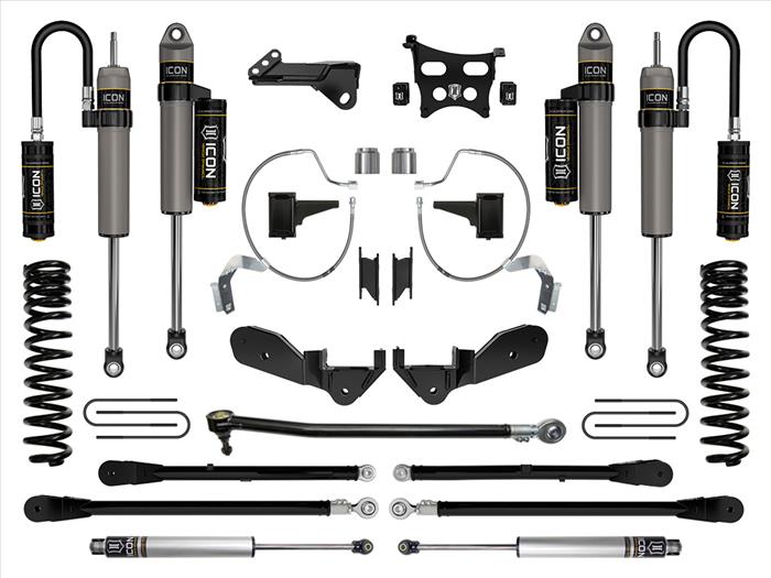 ICON 2023 Ford F-250/F-350 Super Duty 4WD Gas, 4.5" Lift, Stage 6 Suspension System