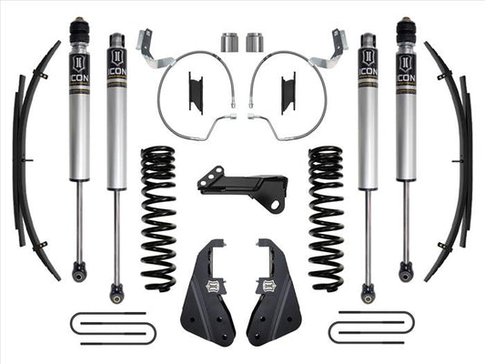 ICON 2023 Ford F-250/F-350 Super Duty 4WD Diesel, 4.5" Lift, Stage 1 Suspension System w/ Expansion Packs