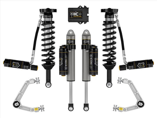 ICON 2023 GMC Canyon AT4, Denali, & Elevation/Chevrolet Colorado Trail Boss, 1.75-2.5" Lift, Stage 6 Suspension System w/ Billet Upper Control Arms