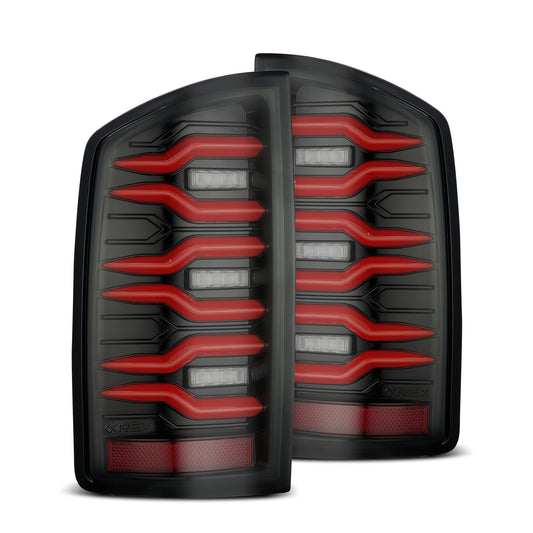 Dodge Ram (2002-2008): ALPHAREX LUXX LED TAIL LIGHTS