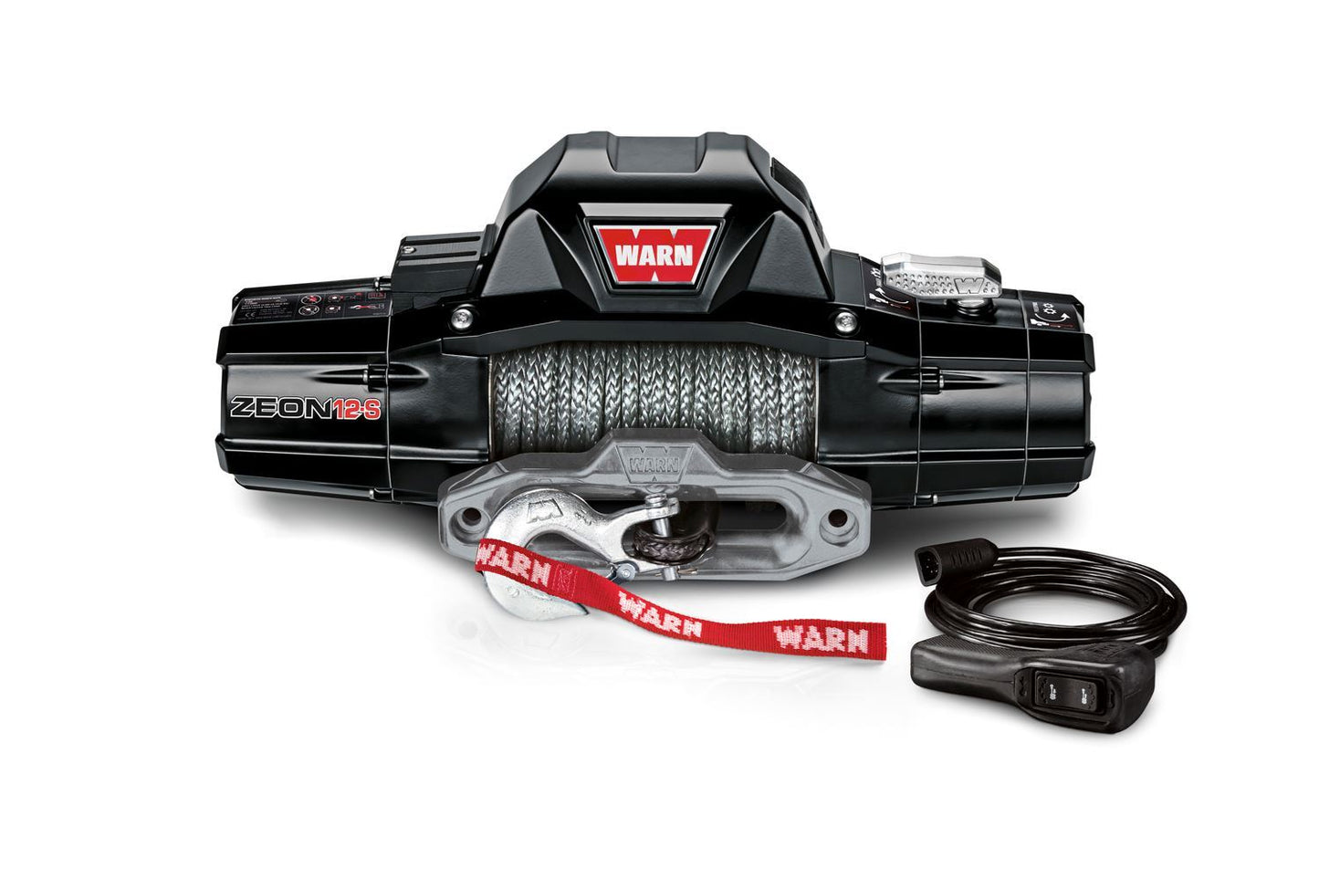 ZEON 12-S 80' of 3/8" Spydura Pro synthetic rope and a polished aluminum hawse fairlead
