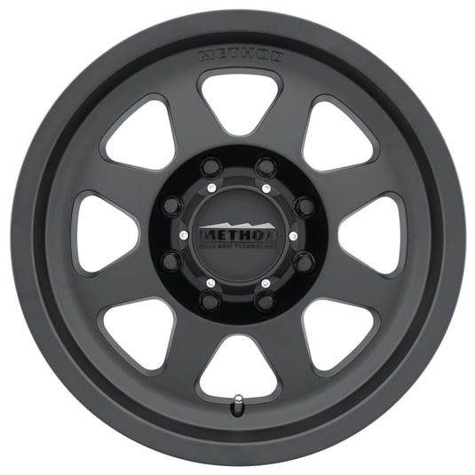 Method | MR701 17x9 -12mm Offset 8x6.5 130.81mm CB Matte Black Wheels
