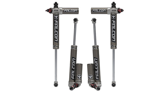 JK 4dr: Falcon SP2 3.3 Fast Adjust Piggyback Shock Kit (3?4.5? Lift)