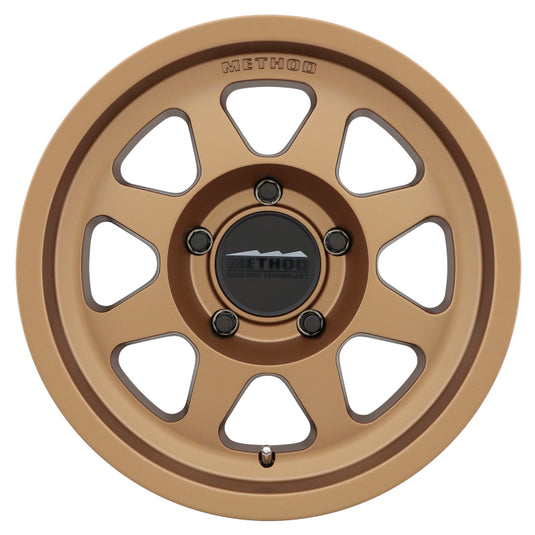 Method | MR701 18x9 +25mm Offset 5x150 110.5mm CB Method | Bronze Wheels