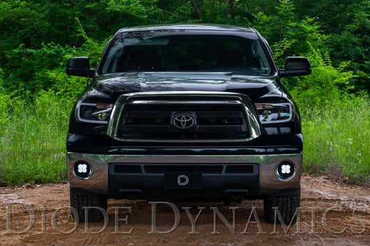 Diode Dynamics SS3 LED Fog Light Kit: Toyota Round (2005-2011 Tacoma, 2007-2013 Tundra)