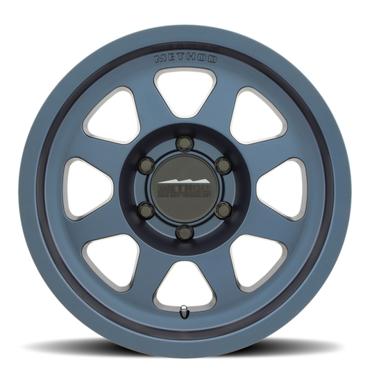 Method | MR701 18x9 +25mm Offset 5x150 110.5mm CB Bahia Blue Wheels