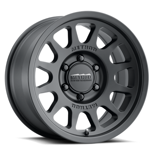 Method | MR703 17x8.5 +25mm Offset 6x135 87mm CB Matte Black Wheels