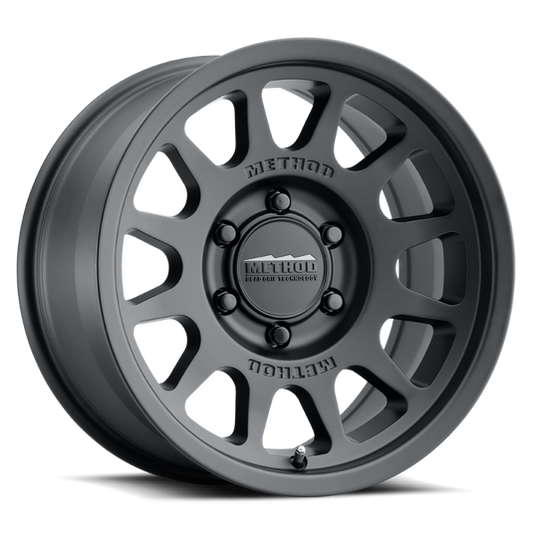 Method | MR703 16x8 0mm Offset 6x5.5 106.25mm CB Matte Black Wheels