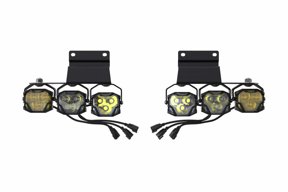 MORIMOTO 4BANGER LED FOG LIGHTS: FORD RAPTOR (2010-2014