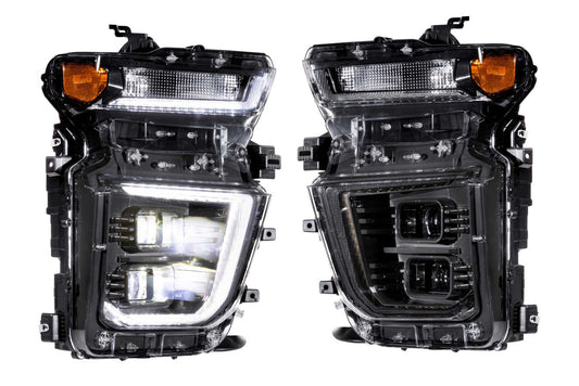 CHEVROLET SILVERADO HD 2500/3500 (2020-2023): MORIMOTO XB HYBRID LED HEADLIGHTS